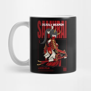 Deadly weapon samurai woman Mug